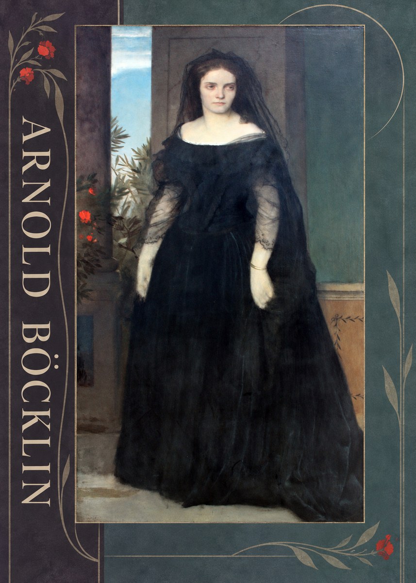 Arnold Böcklin Portrait of Mrs. Böcklin No2 - Poster