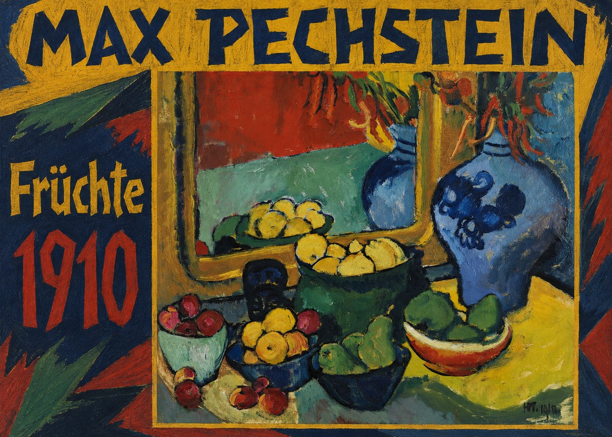 Max Pechstein Früchte 1910 No1 - Poster