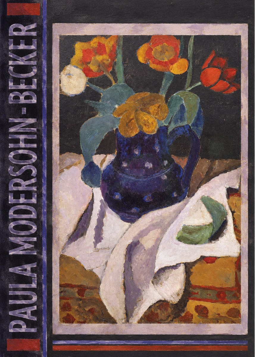 Paula Modersohn-Becker Still Life with Blue Jug and Flowers No2 - Poster