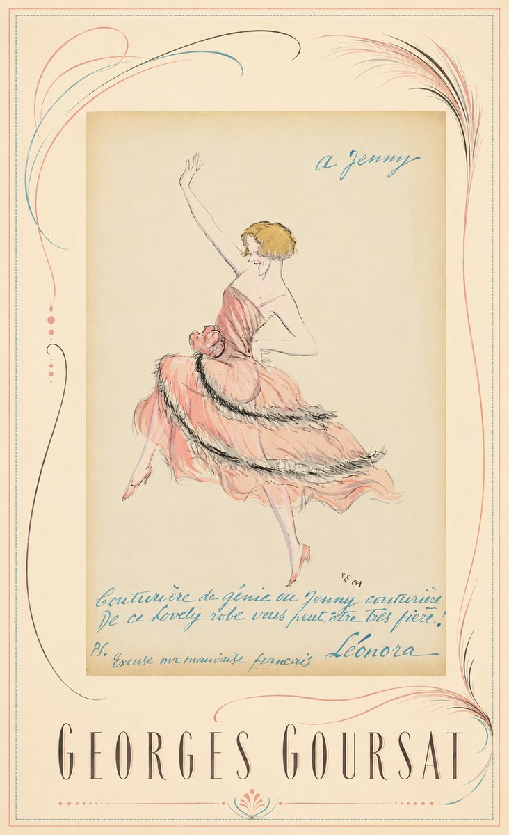 Georges Goursat A Jenny No4 - Poster