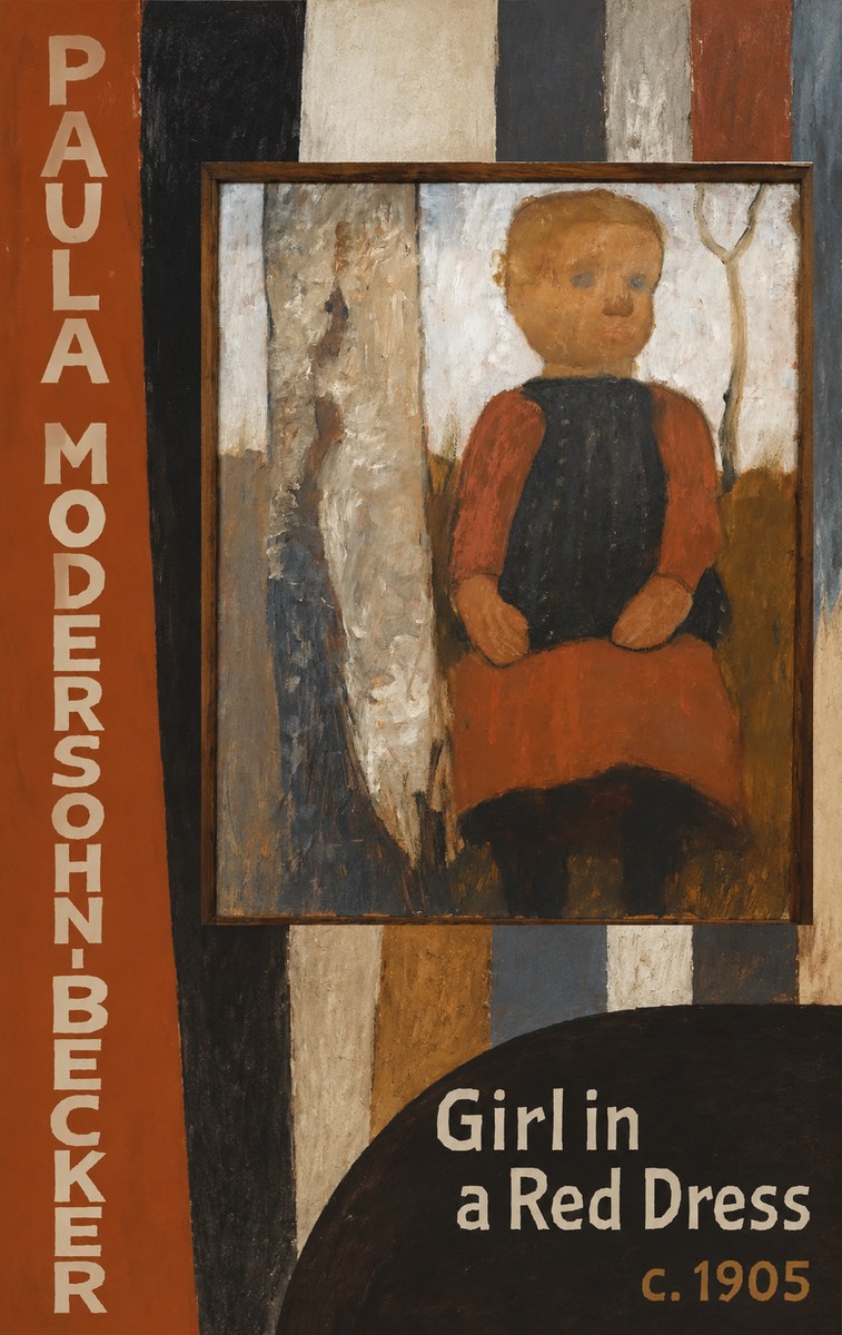 Paula Modersohn-Becker Girl in a Red Dress No6 - Poster