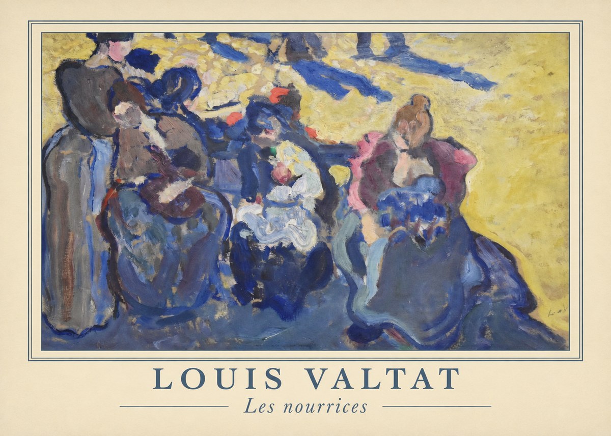 Louis Valtat Les Nourrices No3 - Poster