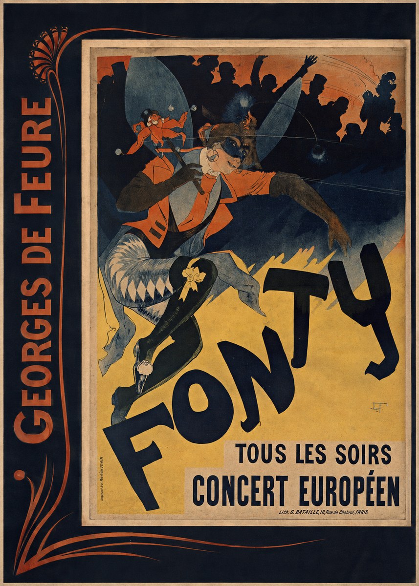 Georges de Feure Fonty II No2 - Poster