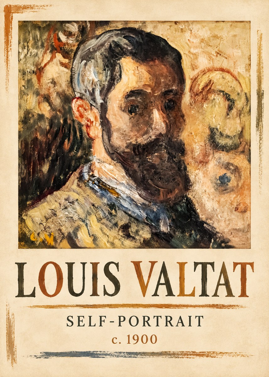 Louis Valtat Self-portrait No2 - Poster