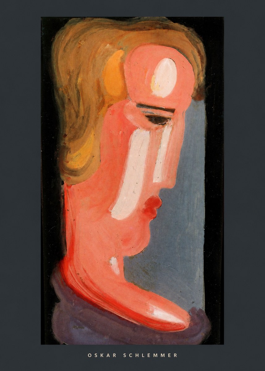 Oskar Schlemmer Profil No5 - Poster