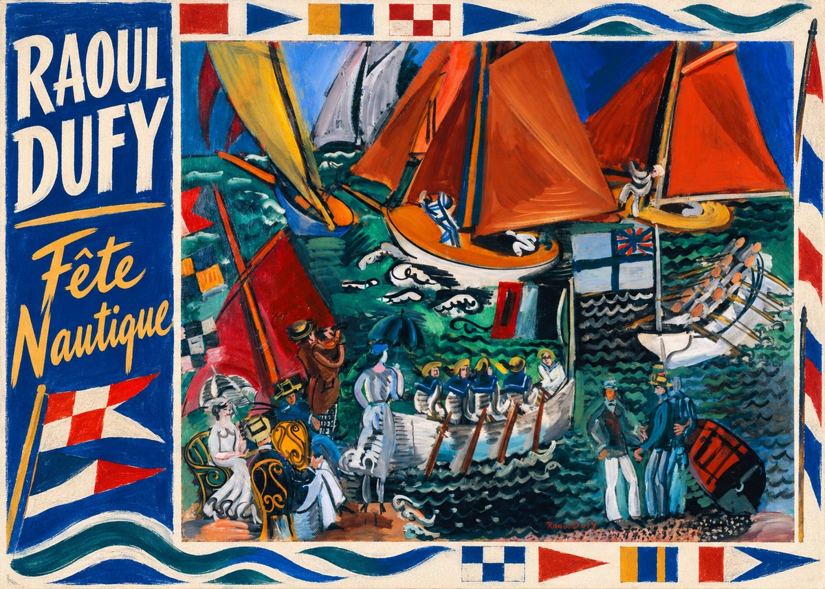 Raoul Dufy Fête Nautique No5 - Poster