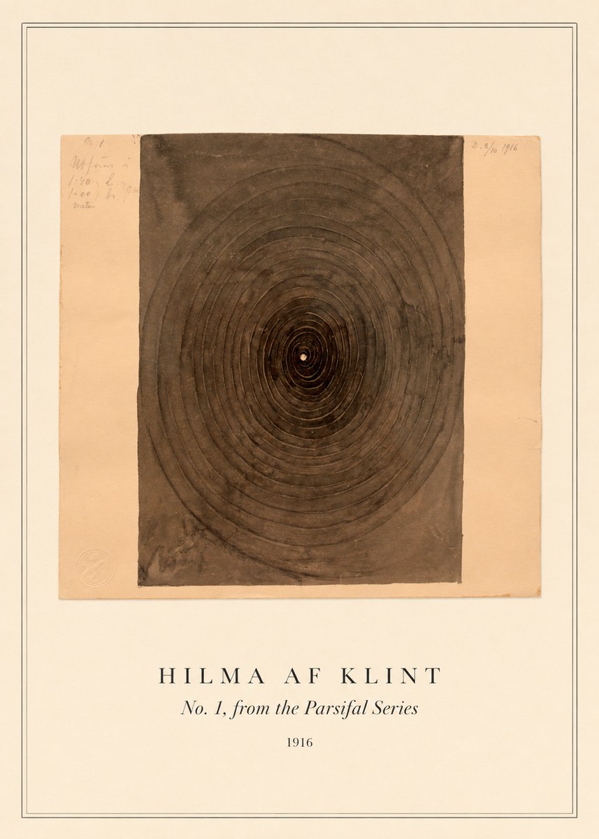 Hilma af Klint No. 1, from the Parsifal Series No3 - Poster