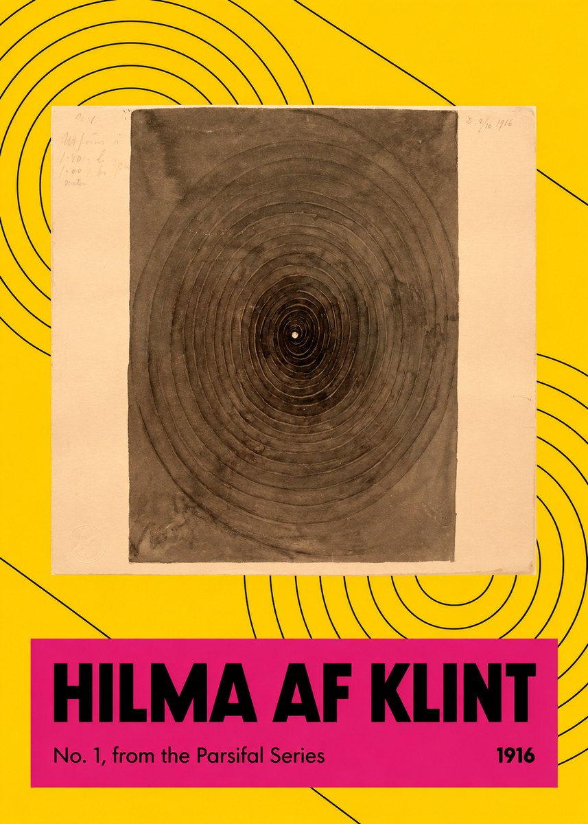 Hilma af Klint No. 1, from the Parsifal Series No4 - Poster