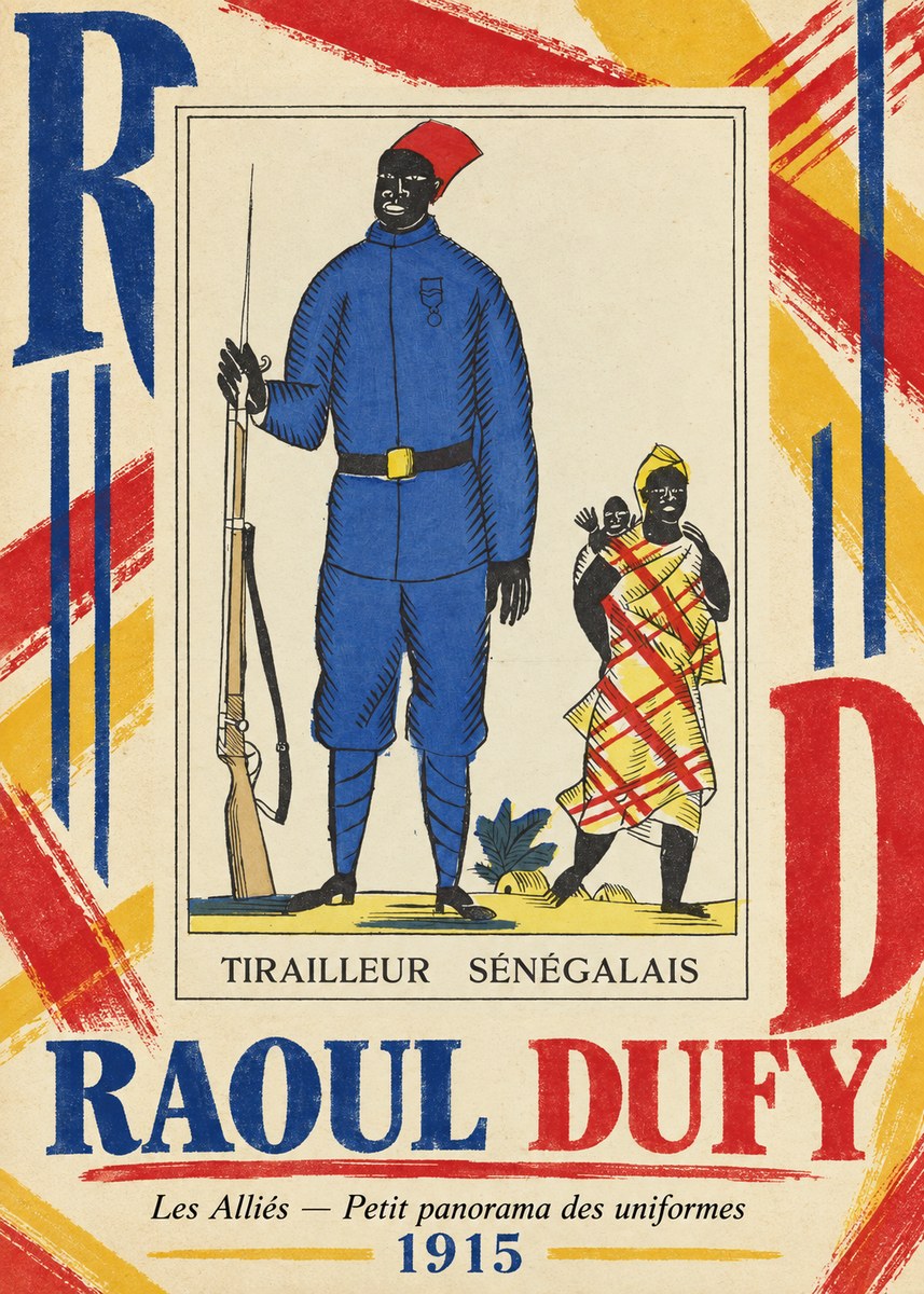 Raoul Dufy Tirailleur Sénégalais No5 - Poster