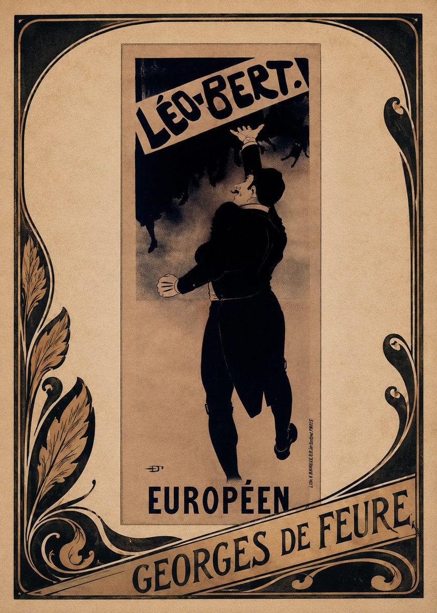 Georges de Feure Léo-bert. Européen No1 - Poster