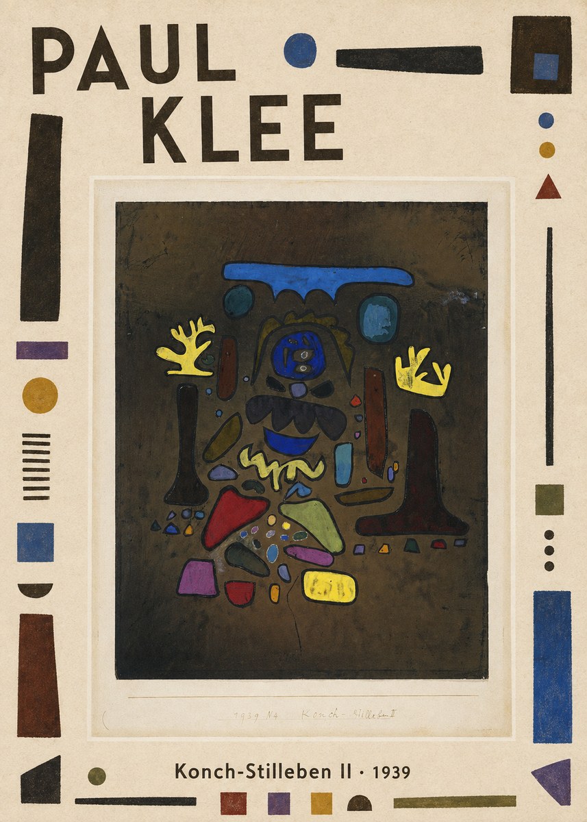 Paul Klee Konch-stilleben Ii No2 - Poster