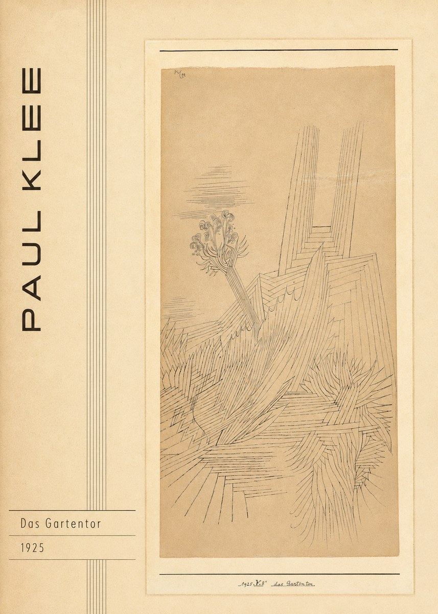 Paul Klee Das Gartentor II No2 - Poster