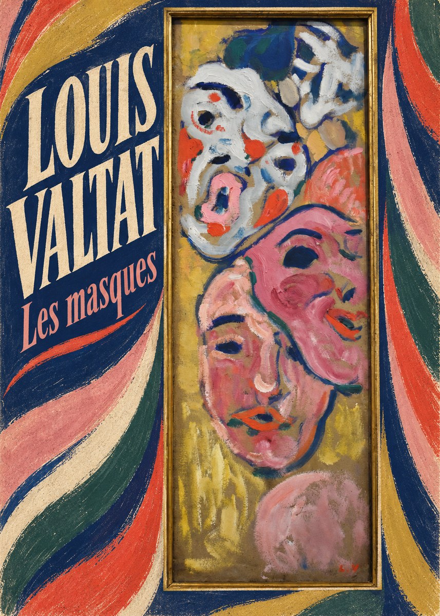 Louis Valtat Les Masques No6 - Poster