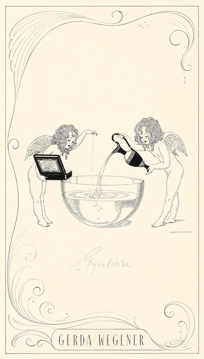 Gerda Wegener Gyraldose No2 - Poster