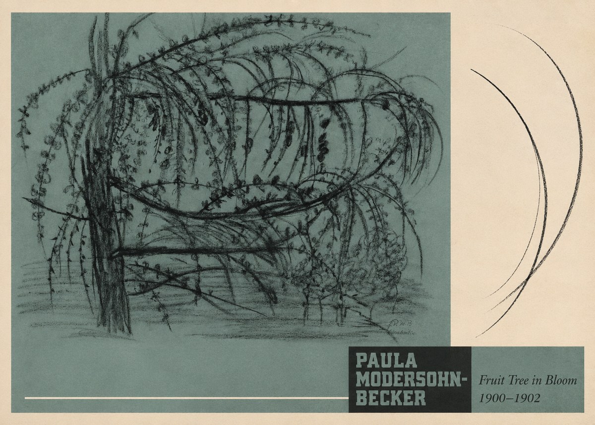 Paula Modersohn-Becker Fruit Tree in Bloom No5 - Poster