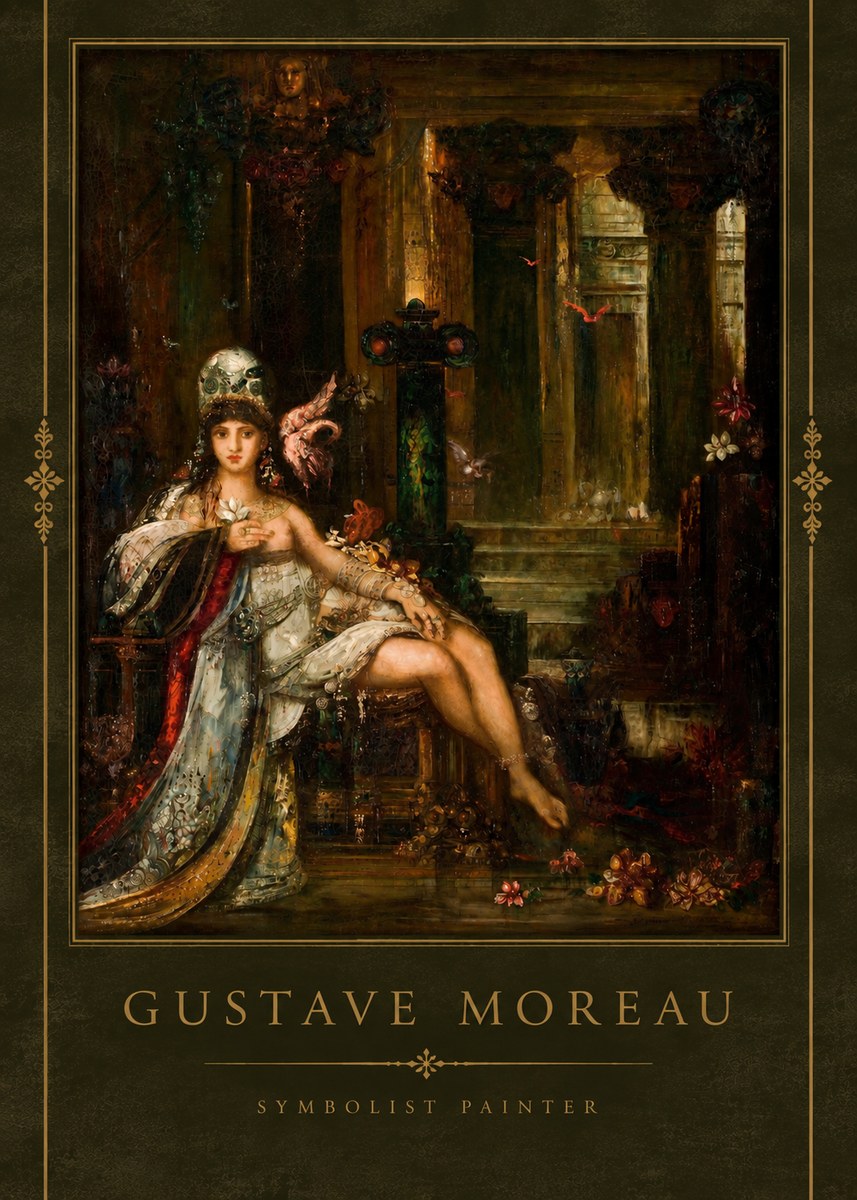 Gustave Moreau Salome III No4 - Poster