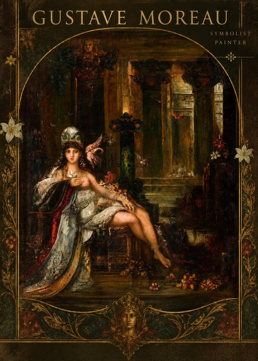 Gustave Moreau Salome III No6 - Poster