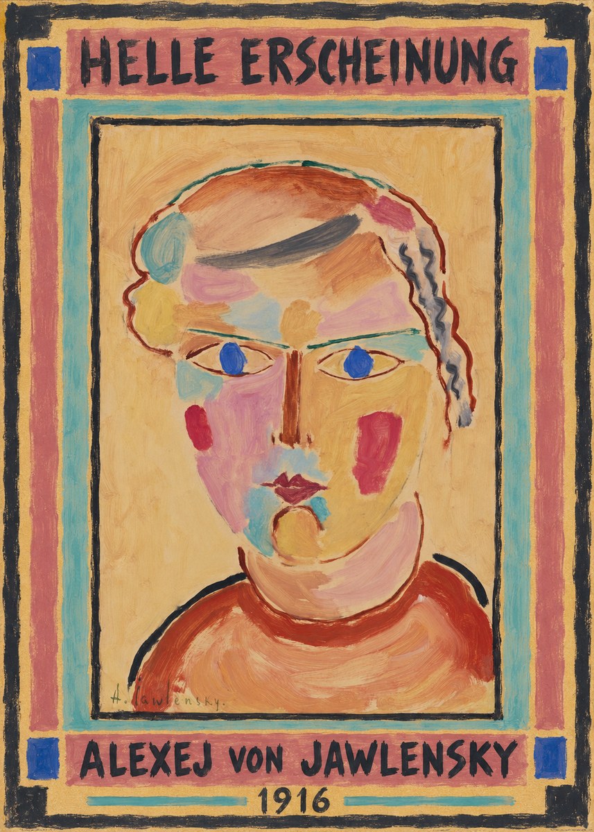 Alexej von Jawlensky Helle Erscheinung No4 - Poster