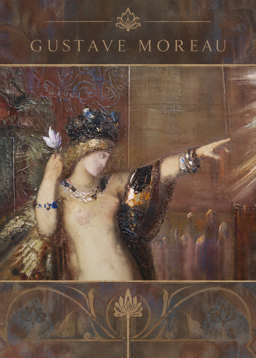 Gustave Moreau Salome IV No6 - Poster
