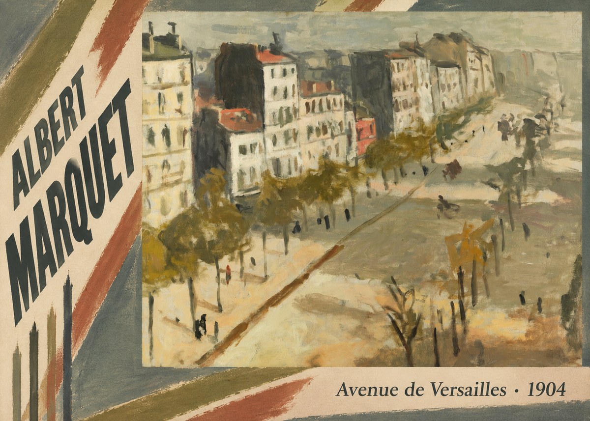 Albert Marquet Avenue De Versailles · 1904 No5 - Poster